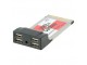 KONIG 4 PORTS USB 2.0 PCMCIA