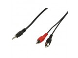 Valueline 3.5MM PLUG NAAR 2 X RCA 10 M