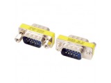Mini-adapter 9 pins vrouwelijk - 9 pins vrouwelijk