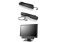 Lenovo USB Soundbar, 2.0 system, PC, Draagbare, 2.5 W, 280 - 20000 Hz, 70 dB