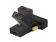 Valueline HDMI vrouwelijk - DVI mannelijk swivel