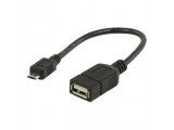USB 2.0 A - micro B OTG data kabel 0,20 m