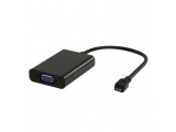 MHL adapterkabel MHL - VGA + 3.5 mm 0.20 m zwart