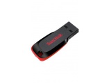 Sandisk CRUZER BLADE, 32 GB, USB 2.0, Mac OS X 10.5 Leopard, Mac OS X 10.6 Snow Leopard, Mac OS X 10.7 Lion, Capless, Zwart, Rood