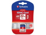 Verbatim 32GB SDHC, 32 GB, Secure Digital High-Capacity (SDHC), 10 MB/s