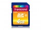 Transcend 4GB SDHCCard, 4 GB, Secure Digital High-Capacity (SDHC), 20 MB/s, 10000 cycli per logische sector, Blauw, RoHS