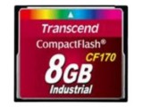 Transcend CF170, 8 GB, CompactFlash (CF), 90 MB/s, 1000000 uur, Hittebestendig, Schokbestendig, CE, FCC, BSMI