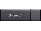 Intenso Alu Line USB2.0 8GB, 8 GB, USB 2.0, 28 MB/s, Dop, Antraciet, Aluminium