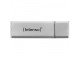 Intenso Alu Line USB2.0 8GB, 8 GB, USB 2.0, 28 MB/s, Dop, Zilver, Aluminium