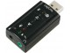 LogiLink USB Soundcard, 7.1, USB, 124 x 194 x 34 mm, 80g