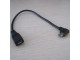 right angle 90 degree micro-B 5pin USB male to Micro B female data cable