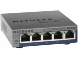 Netgear GS105E-200PES, L2/L3, Doorheen gekomen, Gigabit Ethernet (10/100/1000), 1000BASE-T, 100BASE-T, 10BASE-T, 8000 entries, 10 Gbit/s