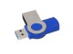 Kingston Technology 101 G3 16B DataTraveler, 16 GB, USB 3.0, Draaibaar, Blauw, Metallic, Blister, 5 V
