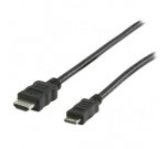valueline-mini-hdmi-high-speed-kabel-met-ethernet-2-00-m-zwart