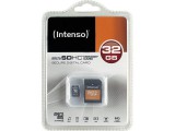 Intenso MicroSDHC 32GB, 32 GB, Micro Secure Digital High-Capacity (MicroSDHC), 21 MB/s, Zwart, 11 mm, 15 mm