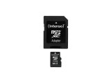 Intenso 64GB MicroSDHC, 64 GB, Micro Secure Digital High-Capacity (MicroSDHC), 20 MB/s, Zwart, 1,1 cm, 1 mm