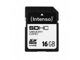 Intenso 16GB SDHC, 16 GB, Secure Digital High-Capacity (SDHC), 20 MB/s, Zwart, 2,4 cm, 3,2 cm