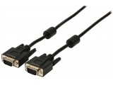 VGA kabel VGA male - VGA male 7,00 m zwart
