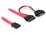 SATA-Kabel Delock SATA Slim 13pin -> SATA 7pin +SATA 15pin