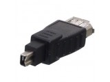 FireWire adapter 4p mannelijk 6p vrouwelijk