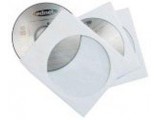 papier sleeves voor 1 CD/DVD (100-pack)