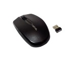 LogiLink ID0114, RF Draadloos, Optisch, Travel, Zwart, Ambidextrous, USB