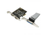 PCI Express kaart IEEE1248 Parallel 1x +Serieel 2x
