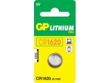 GP Lithium knoopcel CR1620. blister 1