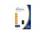 MediaRange MR920, 8 GB, USB 2.0, 15 MB/s, Capless, Zwart, 2,3 cm