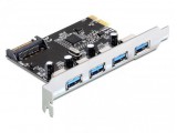 Delock PCI Expr Card Delock 4x USB3.0 ext