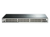 D-Link DGS-1510-52X, L3, Managed, Gigabit Ethernet (10/100/1000), IEEE 802.3, IEEE 802.3ab, IEEE 802.3ae, IEEE 802.3u, IEEE 802.3x, 16000 entries, 176 Gbit/s