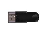 PNY Attaché 4 2.0 64GB, Zwart, USB 2.0, 0 - 60 °C, -20 - 85 °C, Dop, 0 - 95 procent