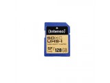Intenso SDXC 128GB, Blauw, Secure Digital Extended Capacity (SDXC), UHS, Blister