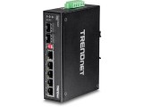 Trendnet TI-G62, IEEE 802.3u, IEEE 802.3x, IEEE 802.3, IEEE 802.3z, IEEE 802.3ab, L2, Gigabit Ethernet (10/100/1000), Zwart, -40 - 75 °C, Unmanaged