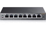 TP-LINK 8-Port Gigabit Easy Smart Switch with 4-Port PoE, IEEE 802.1Q, IEEE 802.1p, 