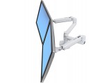 Ergotron LX Series 45-491-216, 75 x 75,100 x 100 mm, Wit, 0 - 330 mm, Aluminium, Staal, -75 - 75°, 0 - 360°