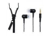 LogiLink Zipper Stereo In-Ear Headset  zwart