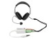 StarTech Splitter headphone / microphone plugs - 3.5mm 4 position to 2x 3 position 3.5mm