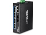 Trendnet TI-G102, Gigabit Ethernet (10/100/1000), IEEE 802.3,IEEE 802.3ab,IEEE 802.3u,IEEE 802.3x,IEEE 802.3z, 16000 entries, 20 Gbit/s, Zwart, IP30