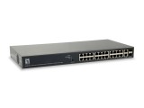 LevelOne GEP-2651, L3, Gigabit Ethernet (10/100/1000), 100BASE-TX,1000BASE-T, IEEE 802.1D,IEEE 802.1Q,IEEE 802.1p,IEEE 802.1w,IEEE 802.1x,IEEE 802.3,IEEE 802.3ab,IEEE 802.3ad,IEE, 8000 entries, 52 Gbit/s
