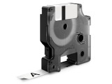 Dymo S0720530 tape zwart op wit 12 mm