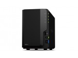Synology DS218 NAS 2048 user(s), Active  koeling, Black