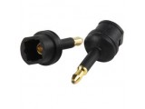 Digitale Audio Adapter Optische 3.5mm-Connector - TosLink Female Zwart