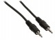 Stereo Audiokabel 3.5 mm Male - 3.5 mm Male 0.50 m Zwart
