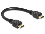 HDMI Kabel Delock Ethernet A -> A St/St 0.25m 4K Gold