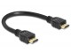 HDMI Kabel Delock Ethernet A -> A St/St 0.25m 4K Gold