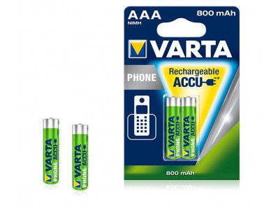 Paar Verwaarlozing hospita VARTA PHONE POWER ACCU NiMH Batterij AAA 1.2 V 750 mAh 2-Blister | 123pc.nl