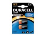 Duracell batterij Ultra Photo Lithium 123 (CR17345)     2St.