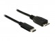 USB3.1 Kabel Delock C -> micro B St/St 1.00m zwart