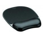 fellowes-muispad-crystal-gel-polssteun-zwart